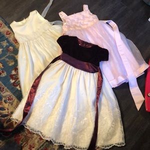 Sz 4 4t Cinderella dresses fancy flower girl